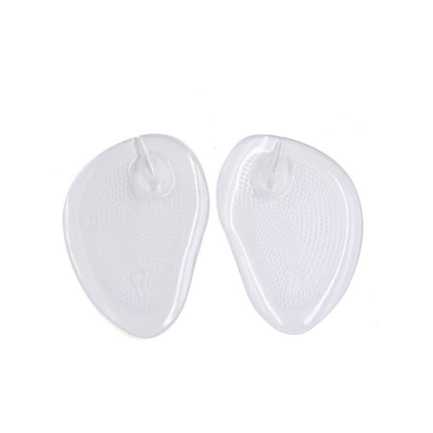 New 1Pair No-Slip Silicone Pads High Heel Shoes White Skin Color Soft Comfort New 1Pair No-Slip Silicone Pads High Heel Shoes White Skin Color Soft Comfort